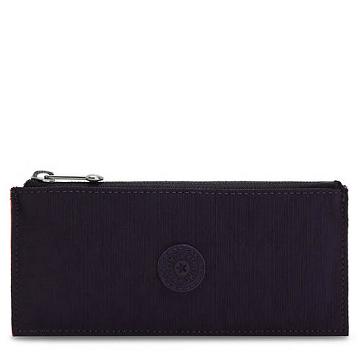 Plecaki Kipling Brion Card Case Niebieskie Czerwone Srebrne | PL 1167QM